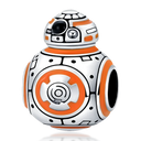 New 925 Sterling Silver Wolf Head Dumbo Pendant Beads New 925 Sterling Silver Wolf Head Dumbo Pendant Beads