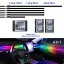 Streamer Car Ambient Lights Customizable RGB LED Symphony Streamer Car Ambient Lights Customizable RGB LED Symphony