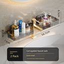 Wall-Mounted Punch-Free Sink Mirror Drain Rack Suction Cup Wall-Mounted Punch-Free Sink Mirror Drain Rack Suction Cup