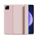 Xiaomi Pad 6 PU Leather Tri-Fold Case with Stylus Pen Cover Xiaomi Pad 6 PU Leather Tri-Fold Case with Stylus Pen Cover