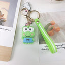 Cute Animal Keychains with Fluffy Fur Ball Bag Pendant Cute Animal Keychains with Fluffy Fur Ball Bag Pendant