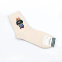 Charming Cartoon Bear Socks Trendy Comfort For Men Charming Cartoon Bear Socks Trendy Comfort For Men