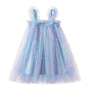 Rainbow Sequins Princess Dress Sparkling Tutu Set for Party Rainbow Sequins Princess Dress Sparkling Tutu Set for Party
