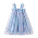 Rainbow Sequins Princess Dress Sparkling Tutu Set For Party Rainbow Sequins Princess Dress Sparkling Tutu Set For Party