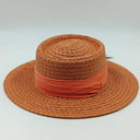 Raffia Straw Hat for Women Bohemian Colorful Vacation Hat Raffia Straw Hat for Women Bohemian Colorful Vacation Hat