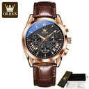 Chronograph Luxury Sports Watch Stylish Waterproof Men's Watch Chronograph Luxury Sports Watch Stylish Waterproof Men's Watch
