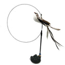 Interactive Cat Stick Toy Premium Quality Feather Bell Bird Interactive Cat Stick Toy Premium Quality Feather Bell Bird