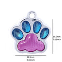 Engraved Pet ID Tag Personalized Nameplate Keyring Safety Engraved Pet ID Tag Personalized Nameplate Keyring Safety