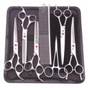 Purple Dragon Professional Pet Grooming Scissors Set Purple Dragon Professional Pet Grooming Scissors Set