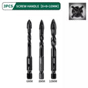 Greener Four Blade Hex Tile Drill Bits Set Premium Quality Greener Four Blade Hex Tile Drill Bits Set Premium Quality
