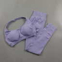 Seamless High Elastic Yoga Set Women 2 Piece Sportswear Seamless High Elastic Yoga Set Women 2 Piece Sportswear