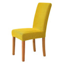 Jacquard Corn Kernel Fabric Chair Cover For Elegant Dining Jacquard Corn Kernel Fabric Chair Cover For Elegant Dining