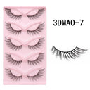 3D Cat Eye Wispy Manga Eyelash Extension Set Natural Look 3D Cat Eye Wispy Manga Eyelash Extension Set Natural Look
