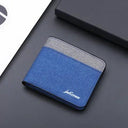 Slim Leather Hipster Wallet: Stylish Billfold with Compartments Slim Leather Hipster Wallet: Stylish Billfold with Compartments