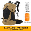 Mountaineering Backpack 35 Liters Men's and Women's Waterproof Mountaineering Backpack 35 Liters Men's and Women's Waterproof