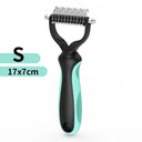 Pet Grooming Comb: Shedding Trimming Deshedding Brush Tool Pet Grooming Comb: Shedding Trimming Deshedding Brush Tool