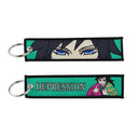 Anime Key Tag Keychain Trendy Zinc Alloy Accessory for Fans Anime Key Tag Keychain Trendy Zinc Alloy Accessory for Fans