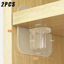 Adhesive Shelf Pegs with Partition Brackets Maximize Closet Organization Adhesive Shelf Pegs with Partition Brackets Maximize Closet Organization