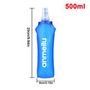 Ultralight Collapsible BPA-Free Water Bottle With Straw 500ml Ultralight Collapsible BPA-Free Water Bottle With Straw 500ml
