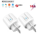 SIXWGH Zigbee Smart EU Plug Ultimate Smart Home Socket SIXWGH Zigbee Smart EU Plug Ultimate Smart Home Socket