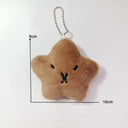 Capybara Plush Toy Keychain Bag Charm Stylish Animal Accessory Capybara Plush Toy Keychain Bag Charm Stylish Animal Accessory