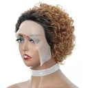 Short Bob Pixie Cut 100 Percent Virgin Human Hair Lace Front Wig Short Bob Pixie Cut 100 Percent Virgin Human Hair Lace Front Wig