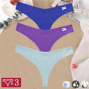 Seductive Cotton Thong Set Stylish G-String Panties for Women Seductive Cotton Thong Set Stylish G-String Panties for Women