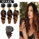 Spark Ombre Brazilian Loose Wave Hair Set Vibrant Extensions Spark Ombre Brazilian Loose Wave Hair Set Vibrant Extensions