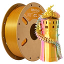 ERYONE Tri-Color Co-Extrusion Silk PLA 1.75mm 1KG Filament ERYONE Tri-Color Co-Extrusion Silk PLA 1.75mm 1KG Filament