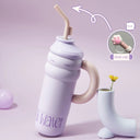 Strawberry Life 1300ml Giant Insulated Thermos Cup Strawberry Life 1300ml Giant Insulated Thermos Cup