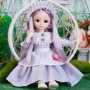 Customizable BJD Doll Interactive Dress-Up Toy with 3D Eyes Customizable BJD Doll Interactive Dress-Up Toy with 3D Eyes