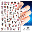 Disney Character Nail Decals Whimsical Wonderland Magic Set Disney Character Nail Decals Whimsical Wonderland Magic Set