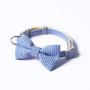 Plaid Print Dog Bow Tie Cute Fashionable Holiday Accessory Plaid Print Dog Bow Tie Cute Fashionable Holiday Accessory