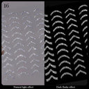 Elevate Your Style with Chic 3D Nail Art Decals Set Elevate Your Style with Chic 3D Nail Art Decals Set