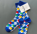 Cheerful Vibes Unisex Crew Socks Colorful Comfort Everyday Cheerful Vibes Unisex Crew Socks Colorful Comfort Everyday