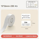 Niimbot White Sticker Paper Professional Waterproof Labels Niimbot White Sticker Paper Professional Waterproof Labels