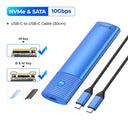Orico M2 NVMe SSD Enclosure 10Gbps PCIe Tool Free Case Orico M2 NVMe SSD Enclosure 10Gbps PCIe Tool Free Case