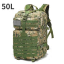 Durable Tactical Camo Backpack 50L 30L For Camping Gear Durable Tactical Camo Backpack 50L 30L For Camping Gear