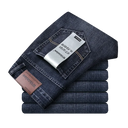 Fashion Classic Blue Black Denim Trousers Men's Jeans Fashion Classic Blue Black Denim Trousers Men's Jeans