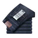 Fashion Classic Blue Black Denim Jeans For Men Everyday Wear Fashion Classic Blue Black Denim Jeans For Men Everyday Wear