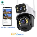 4K Outdoor Security Camera With AI Motion Tracking 4K Outdoor Security Camera With AI Motion Tracking