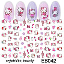 Adorable Cartoon Hello Kitty Nail Sticker Set for Nail Art Adorable Cartoon Hello Kitty Nail Sticker Set for Nail Art