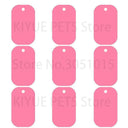 100Pcs Dog ID Tags Customized Engraved Aluminum Plates Bulk 100Pcs Dog ID Tags Customized Engraved Aluminum Plates Bulk