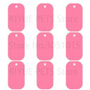 Aluminum Customized Pet ID Tags Personalized Dog Tag Set Aluminum Customized Pet ID Tags Personalized Dog Tag Set