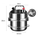 Portable 304 Stainless Steel Mini Pressure Cooker for Quick Meals Portable 304 Stainless Steel Mini Pressure Cooker for Quick Meals