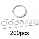 Stainless Steel Split Rings Connectors Bulk Jewelry Supplies Stainless Steel Split Rings Connectors Bulk Jewelry Supplies