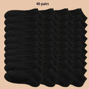 Men's Premium Ankle Boat Socks - Comfort Style Odor Control Men's Premium Ankle Boat Socks - Comfort Style Odor Control