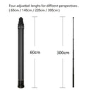290cm 3m Carbon Fiber Invisible Extended Edition Selfie Stick For Insta360 X4 X3 ONE RS 290cm 3m Carbon Fiber Invisible Extended Edition Selfie Stick For Insta360 X4 X3 ONE RS