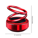 Elegant Car Perfume Double-ring Aroma Diffuser Solar Freshener Elegant Car Perfume Double-ring Aroma Diffuser Solar Freshener
