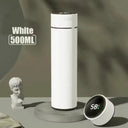 500ml Smart Thermos Bottle Temperature Display 304 Stainless Steel Keeps Heat 500ml Smart Thermos Bottle Temperature Display 304 Stainless Steel Keeps Heat